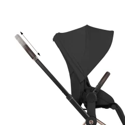Châssis poussette priam 5 matt black