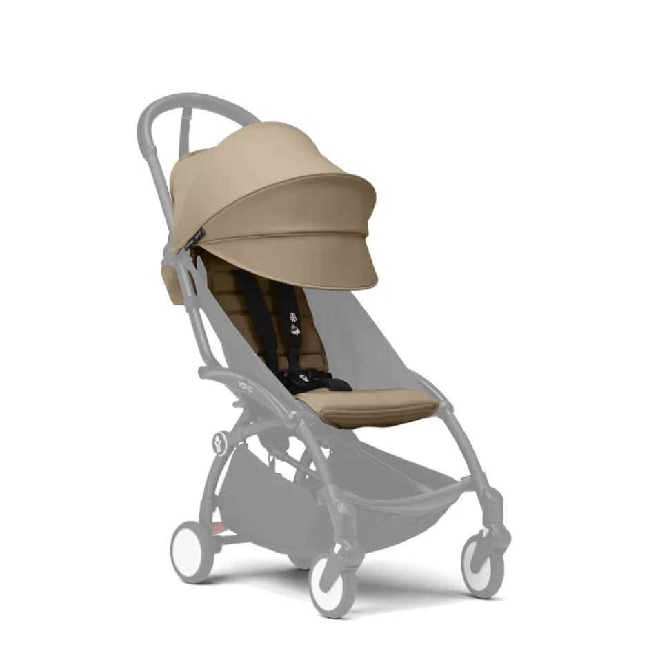 Châssis yoyo 3 connect blanc avec assise pack 6+ toffee