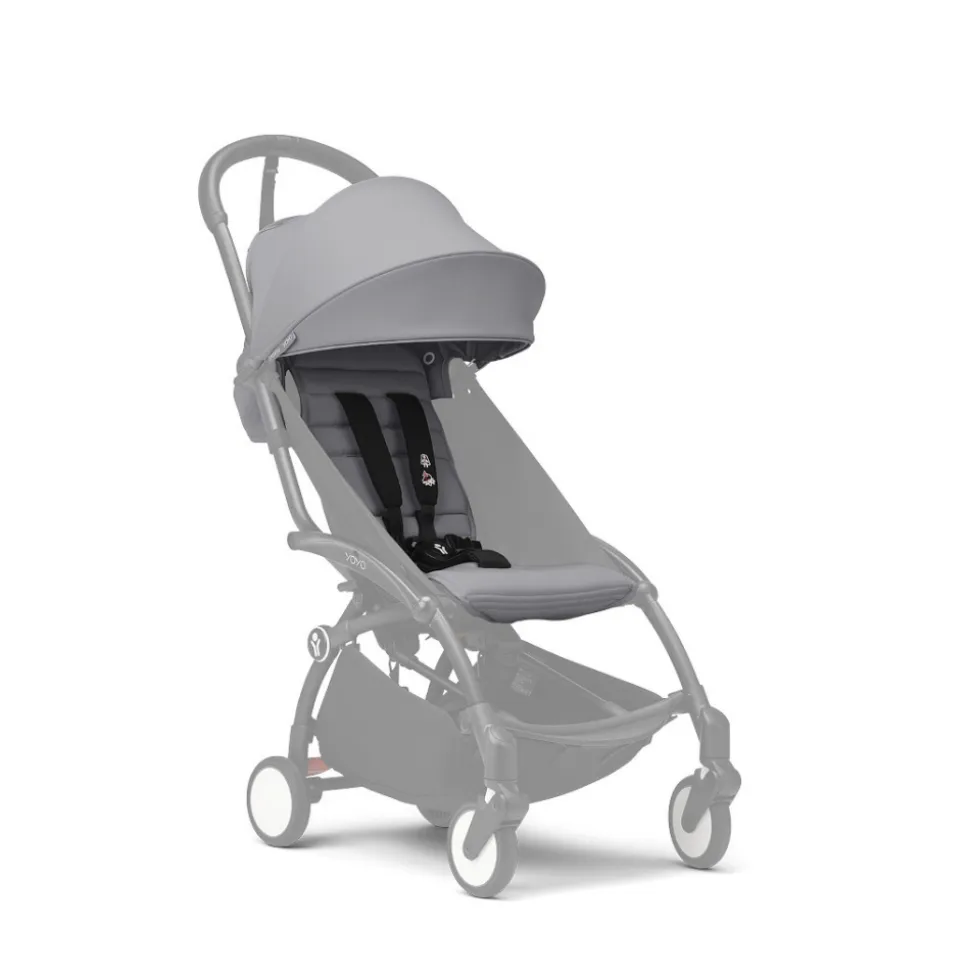 Châssis yoyo 3 connect blanc avec assise pack 6+ stone