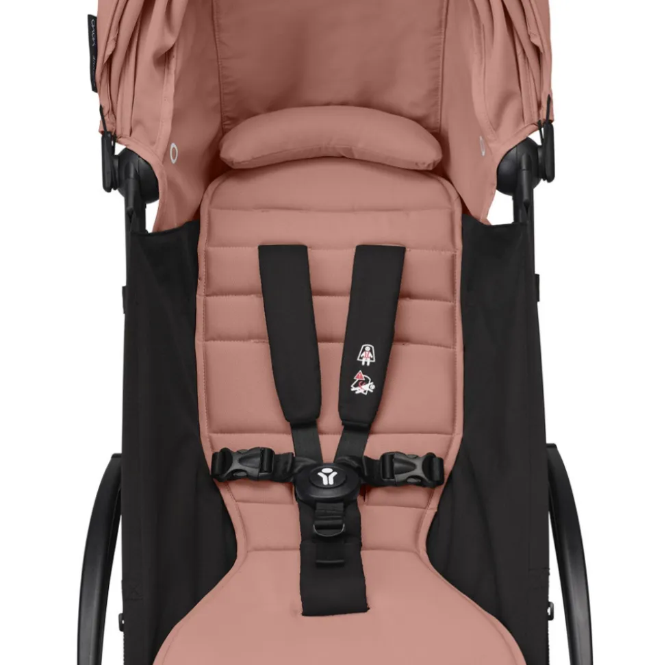 Châssis yoyo 3 connect blanc avec assise pack 6+ ginger