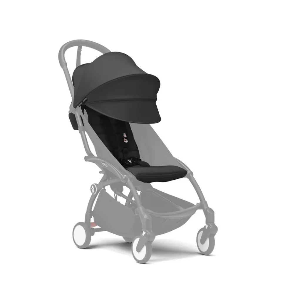 Châssis yoyo 3 connect blanc avec assise pack 6+ noir