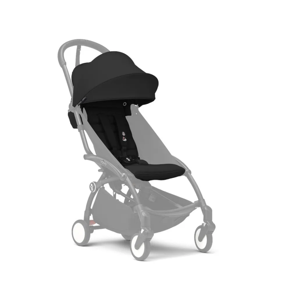 Châssis yoyo 3 connect blanc avec assise pack 6+ noir