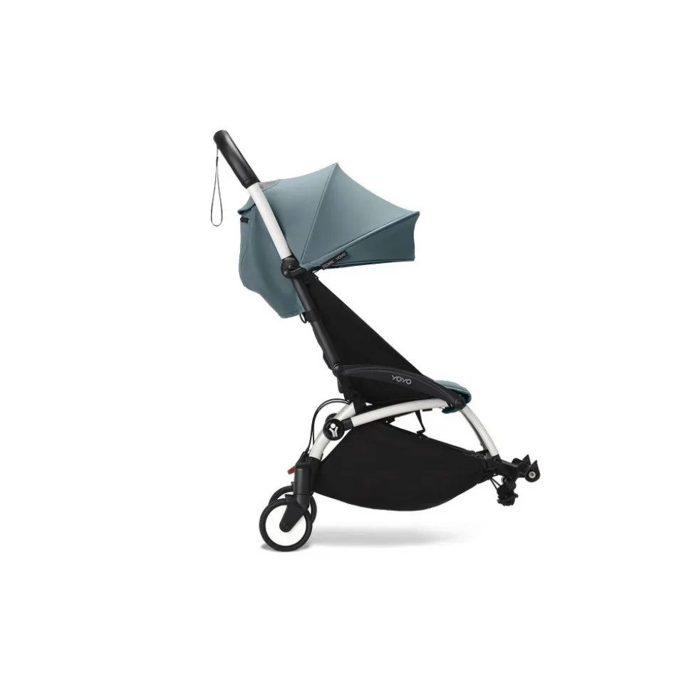 Châssis yoyo 3 connect blanc avec assise pack 6+ aqua