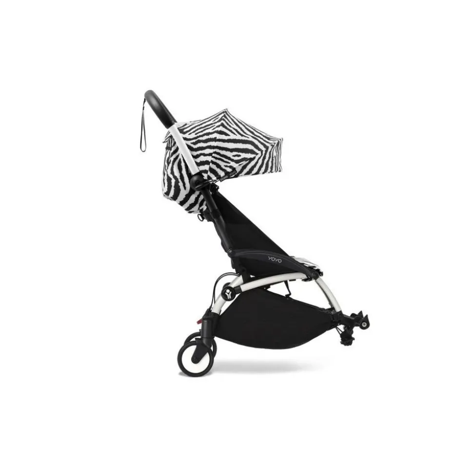 Châssis yoyo 3 connect blanc avec assise pack 6+ zebra - wild collection