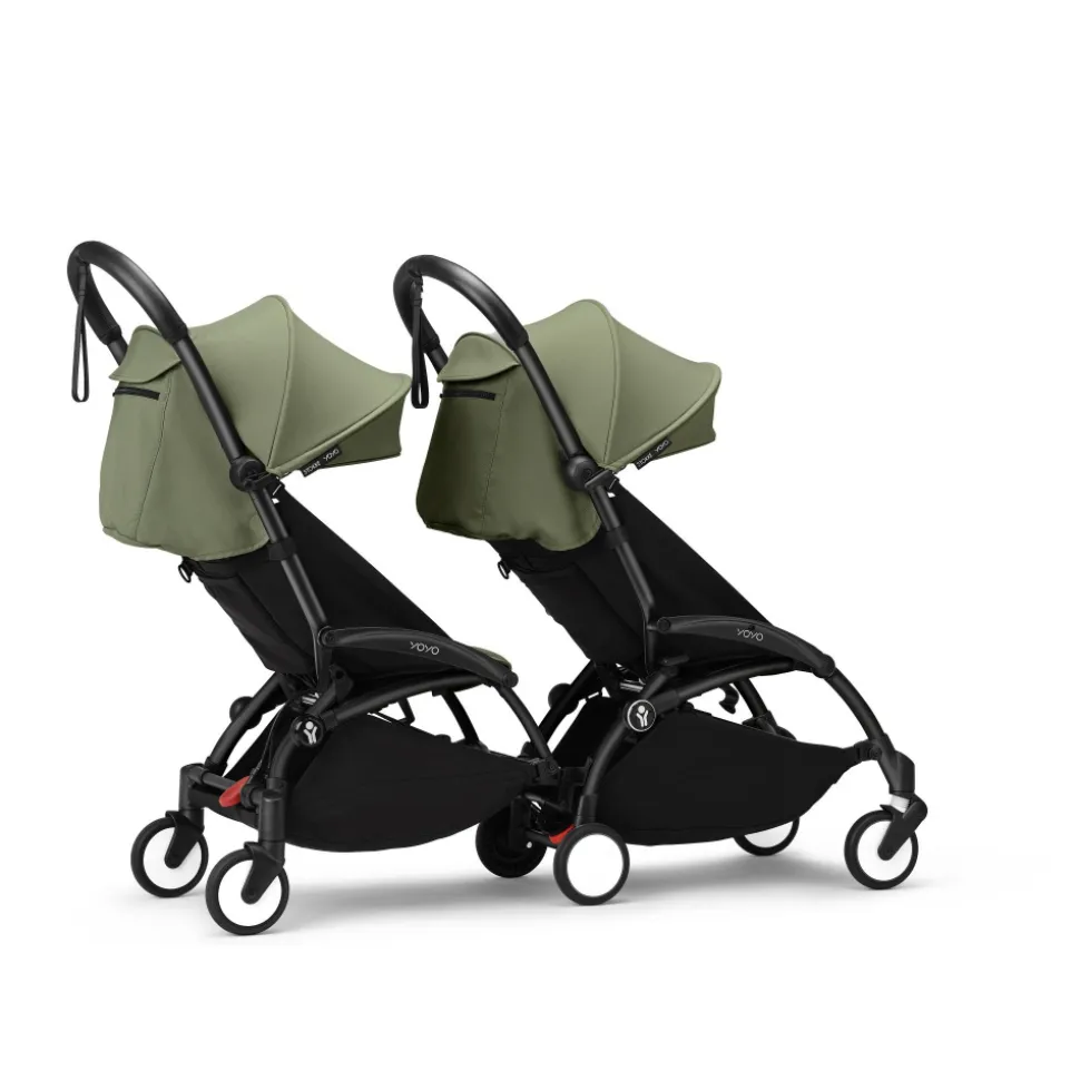 Châssis yoyo 3 connect noir avec assise pack 6+ toffee