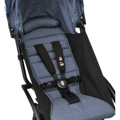 Châssis yoyo 3 connect noir avec assise pack 6+ bleu air france