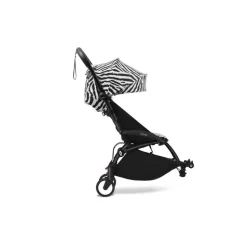 Châssis yoyo 3 connect noir avec assise pack 6+ zebra - wild collection