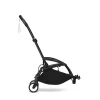 Châssis yoyo 3 connect noir avec assise pack 6+ taupe