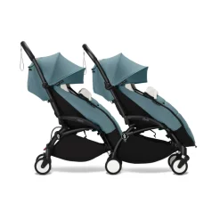 Châssis yoyo 3 connect noir avec assise pack 6+ aqua