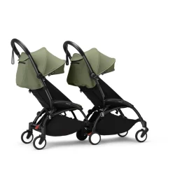 Châssis yoyo 3 connect noir avec assise pack 6+ ginger