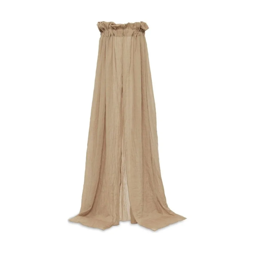 Ciel de lit vintage 155 cm biscuit