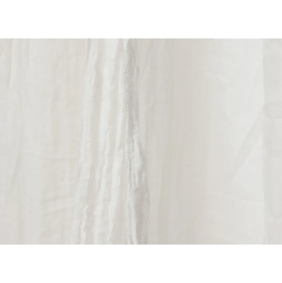 Ciel de lit vintage 245 cm ivoire
