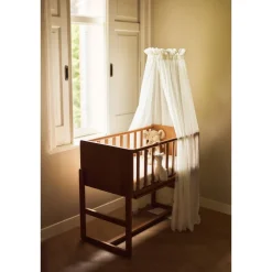 Ciel de lit vintage 155 cm leafs