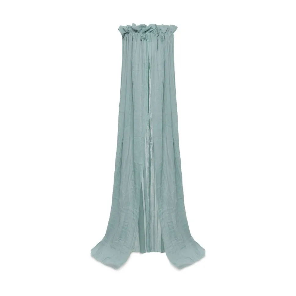 Ciel de lit vintage 155 cm sea green