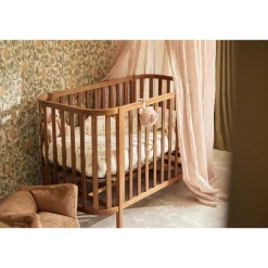 Ciel de lit vintage 155 cm wild rose