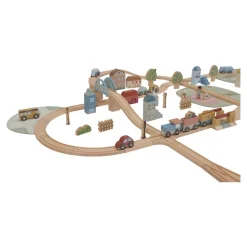 Circuit de train xxl en bois fsc
