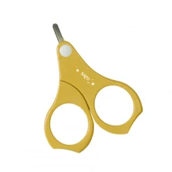 Ciseaux bébé moutarde
