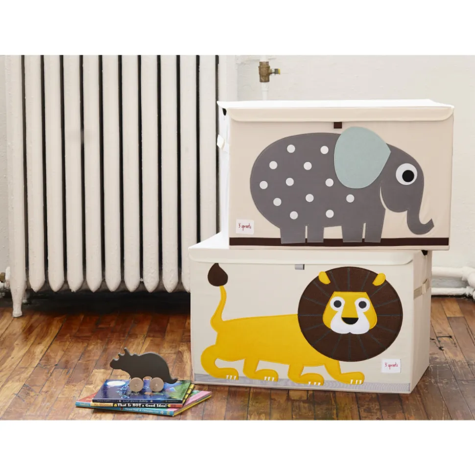 Coffre à jouets éléphant