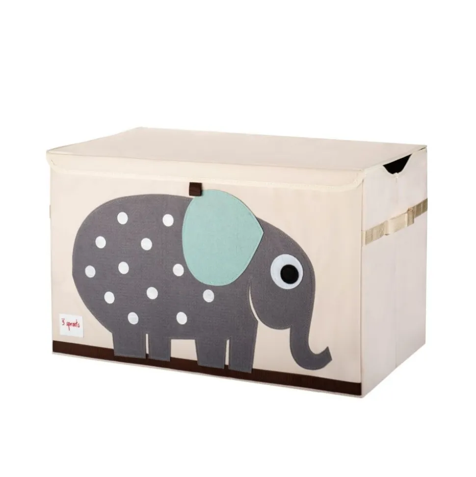 Coffre à jouets éléphant