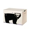 Coffre à jouets ours