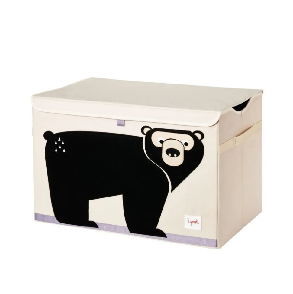 Coffre à jouets ours