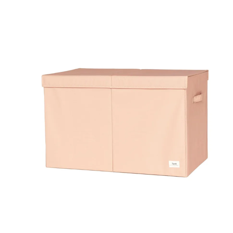 Coffre à jouets uni argile