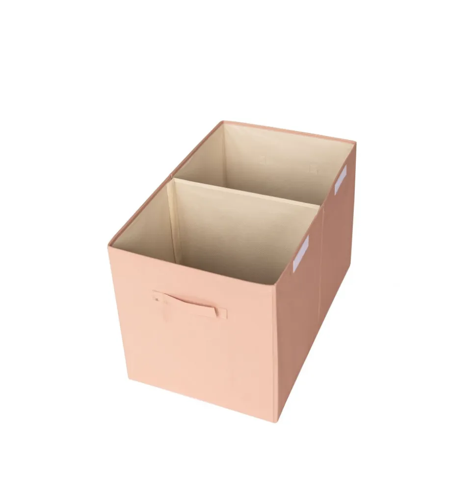 Coffre à jouets uni argile