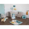Coffre à jouets 48x32x32 cm zanimo