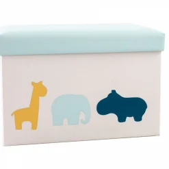 Coffre à jouets 48x32x32 cm zanimo