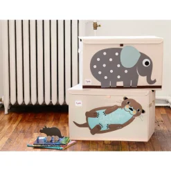 Coffre à jouets yéti