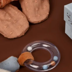 Coffret bébé doudou et chaussons timo le renard