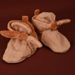 Coffret bébé doudou et chaussons timo le renard