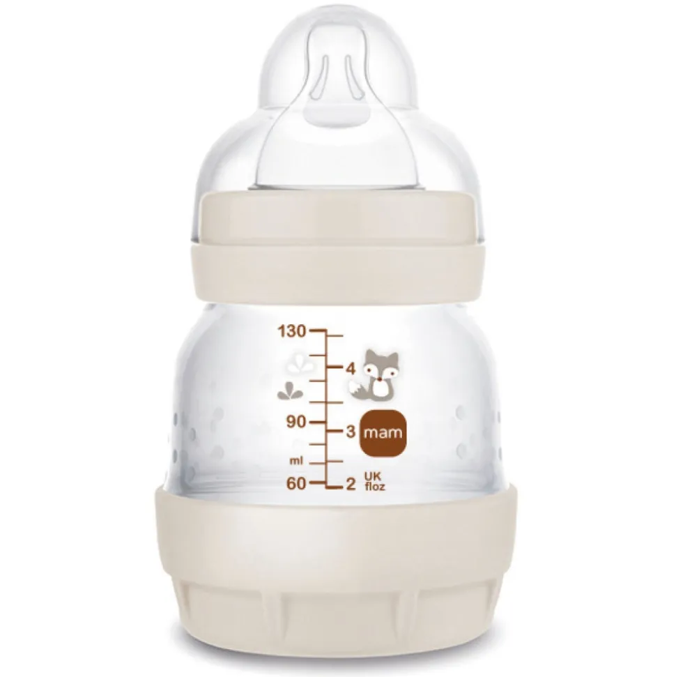 Coffret biberons naissance anti-colique sable (2*130 4*160 4*260 +1 sucette naissance et 1 boîte doseuse de lait )