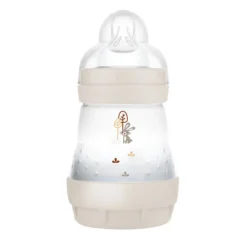 Coffret biberons naissance anti-colique sable (2*130 4*160 4*260 +1 sucette naissance et 1 boîte doseuse de lait )