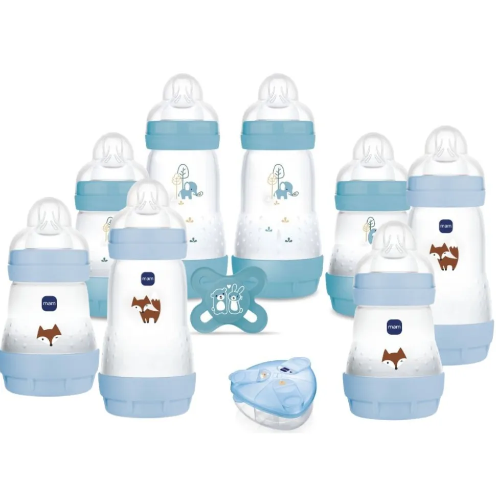 Coffret 8 biberons naissance anti-colique easy start océan