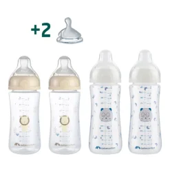 Coffret biberons physio air grow with me