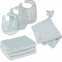 Coffret cadeau bébé lil planet bleu ciel