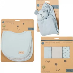 Coffret cadeau bébé lil planet bleu ciel