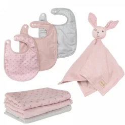 Coffret cadeau bébé lil planet rose/mauve