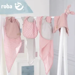 Coffret cadeau bébé lil planet rose/mauve