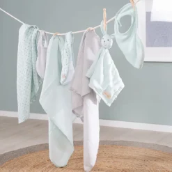 Coffret cadeau bébé lil planet vert givré