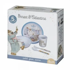 Coffret cadeau 5 pièces ernest et célestine