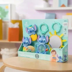 Coffret cadeau pour bébé avec 4 jouets stitch