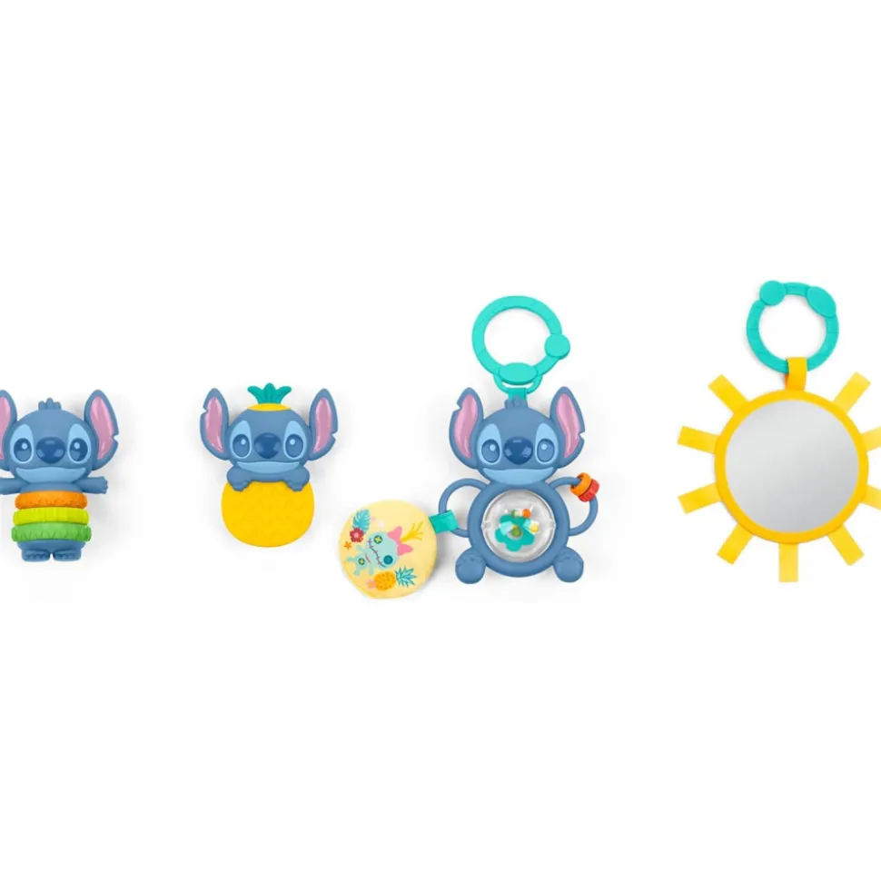 Coffret cadeau pour bébé avec 4 jouets stitch