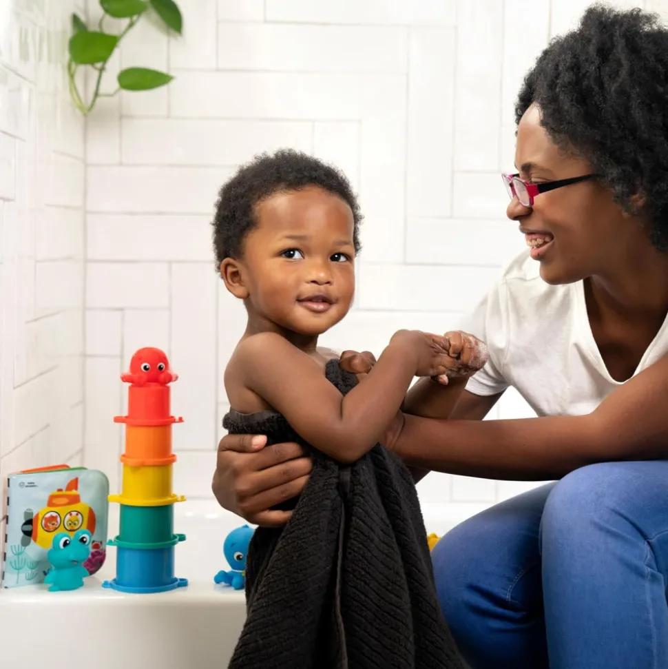 Coffret cadeaux de naissance bébé pour le bain