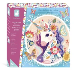 Coffret créatif enfant multiactivités licornes