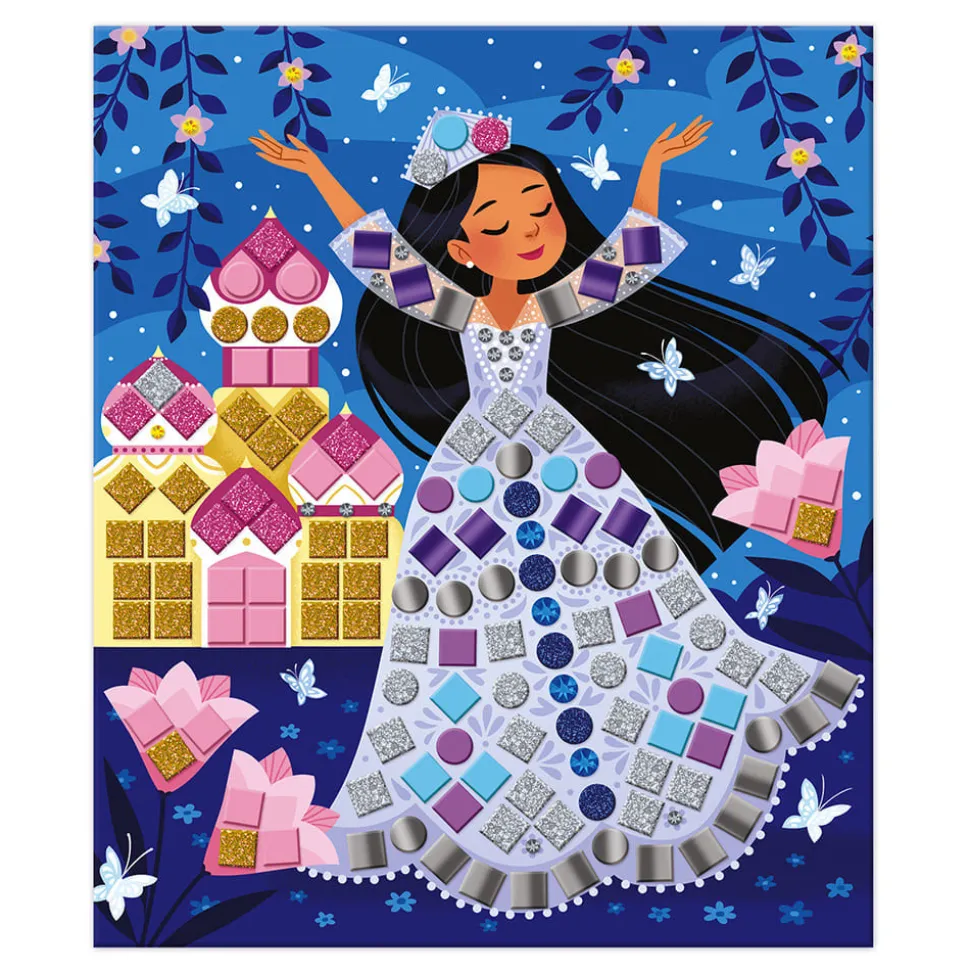 Coffret créatif mosaïques princesses et fées