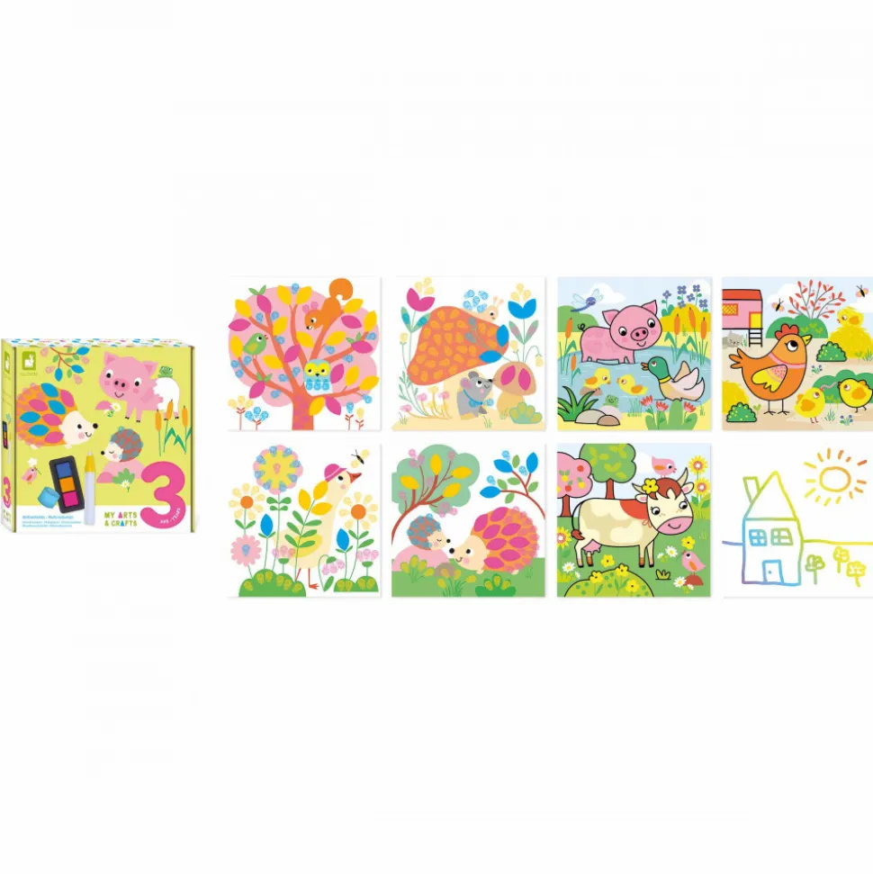 Coffret créatif multi activités pour enfant 3 ans