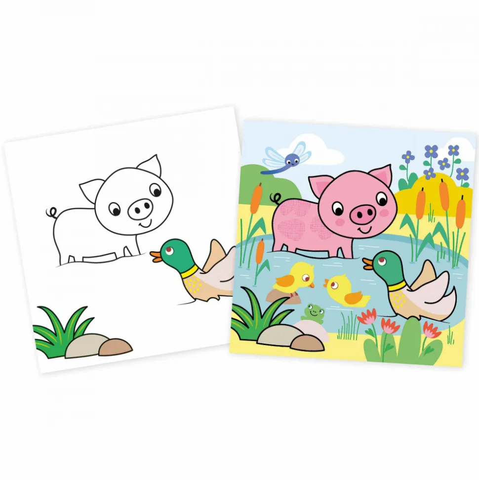Coffret créatif multi activités pour enfant 3 ans