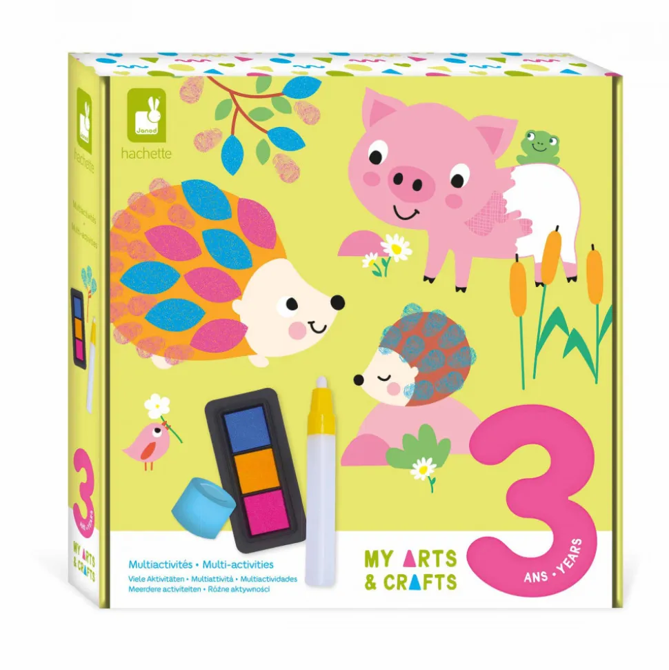 Coffret créatif multi activités pour enfant 3 ans
